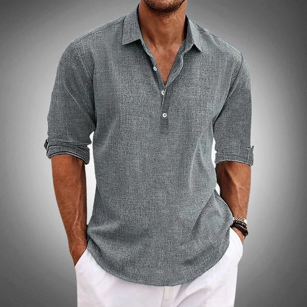 Lucas™ | Premium Linen Shirt