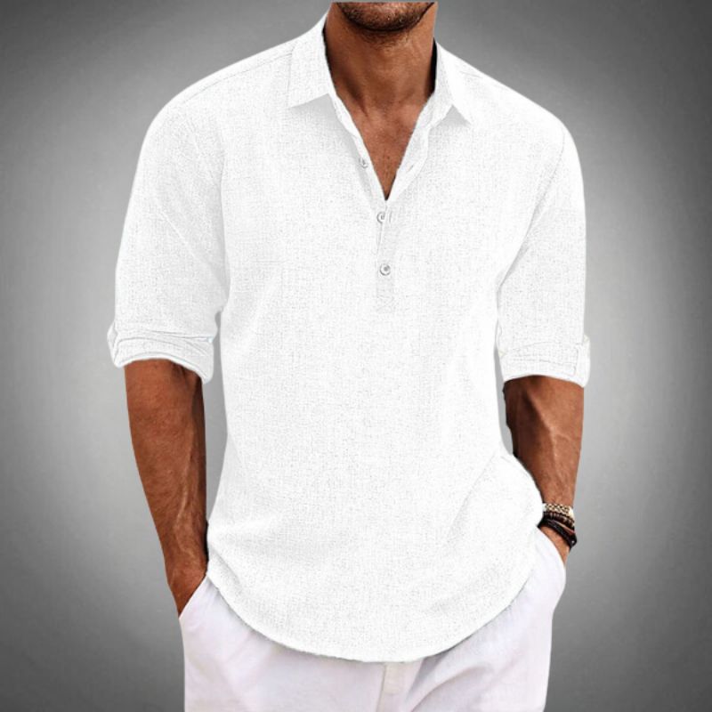 Lucas™ | Premium Linen Shirt